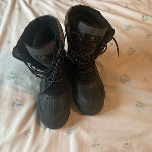 Men's Black Winter Boots